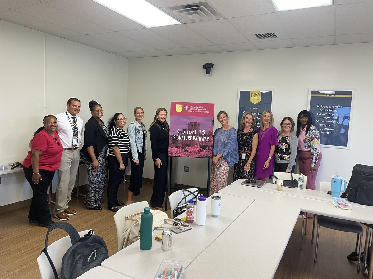 Welcome Back Manhattanville University Doc Stars Cohort 15
Onward and upward.💥