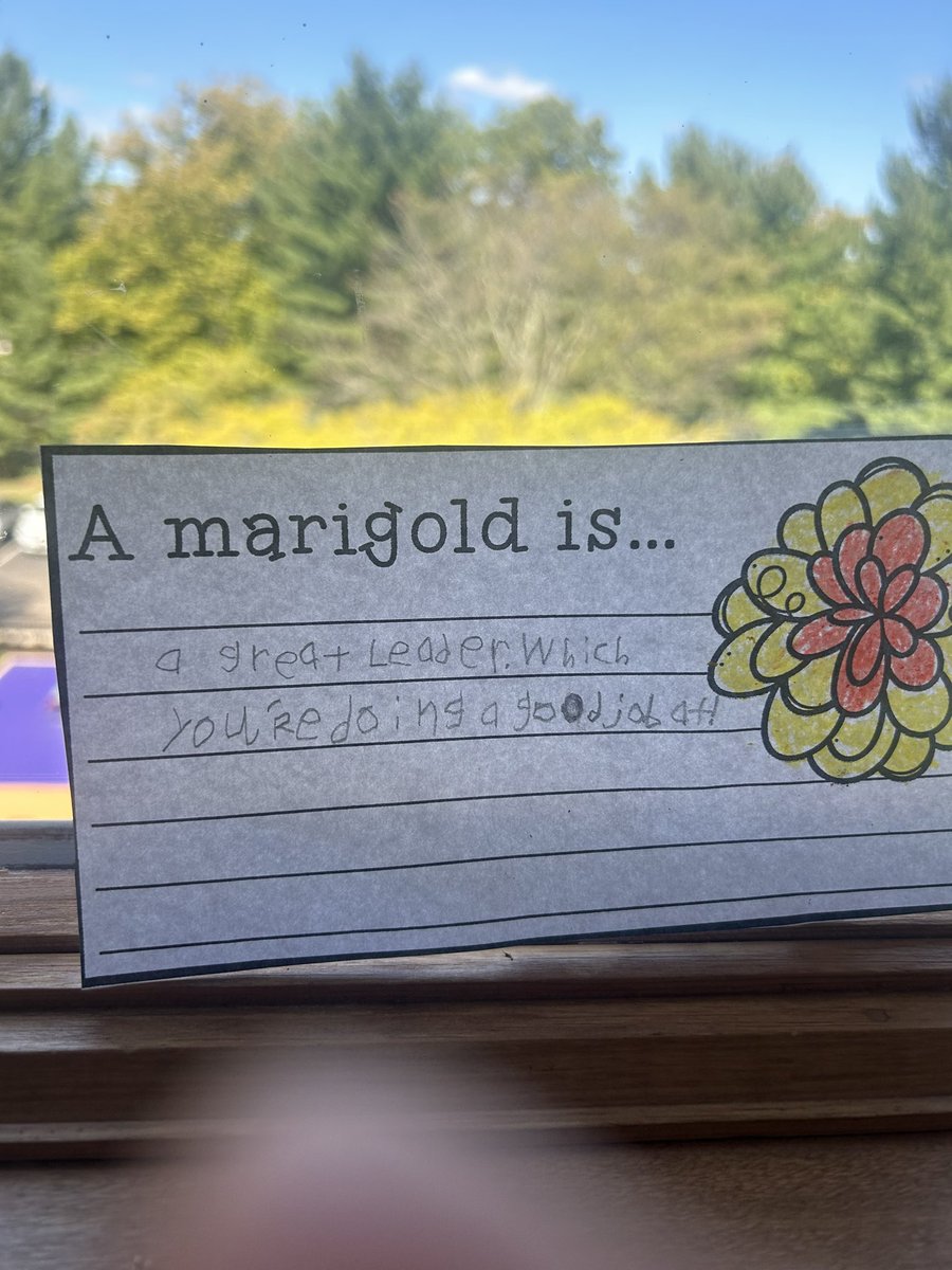 Envision program rocking it at the Discovery Center… did you know marigolds are companion plants 🌱 that support other things in a garden? Students gifted marigolds to people they identify as helpers….. my heart is full🫶🏽 #allin how is this work? <a href="/MCIU/">MCIU</a> <a href="/mciu_oss/">MCIU Student Services</a>