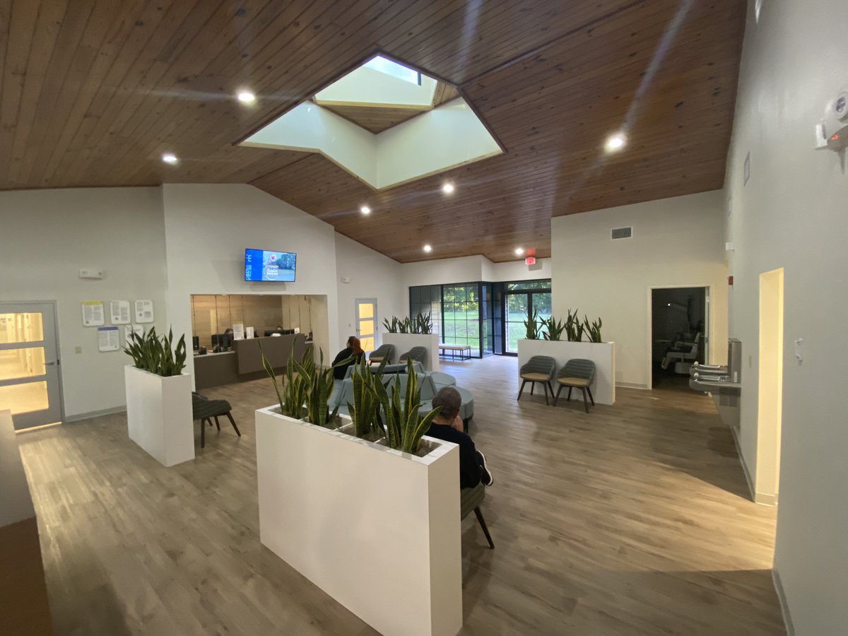 Renovations are complete at the Primary Care clinic in Stadium Place.