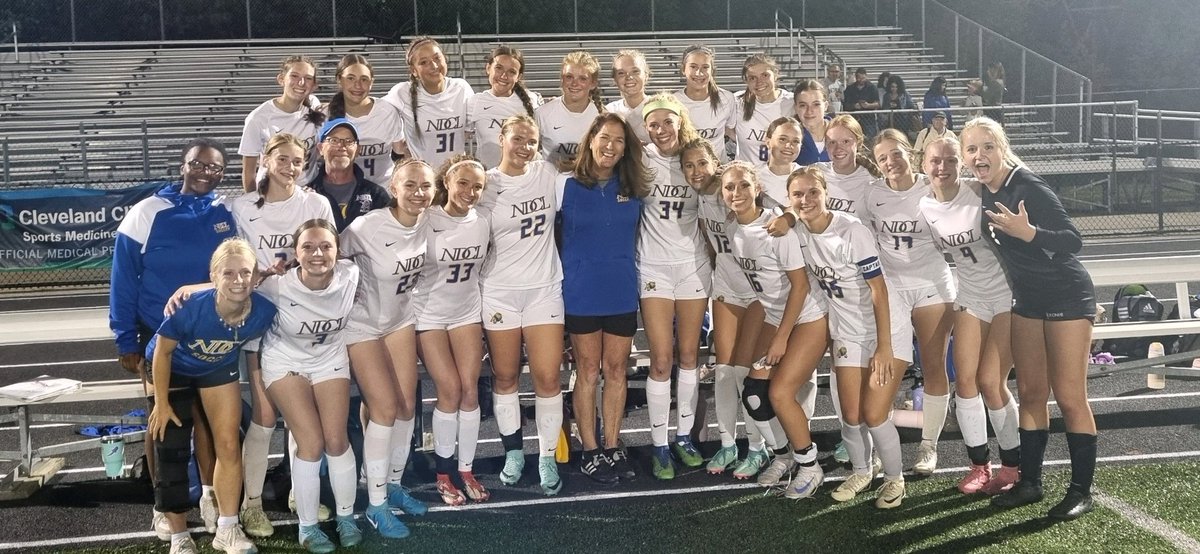 ⚽️ Girls Soccer - read more about 4⃣0⃣0⃣ 

🔗 - ndclathletics.org/news/2024/9/5/…

#WeAreNDCL