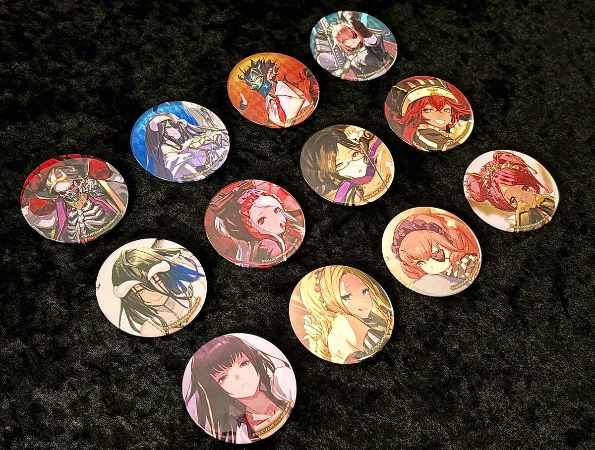 劇場版オーバーロード 聖王国編 トレーディング缶バッジ全種類セット
