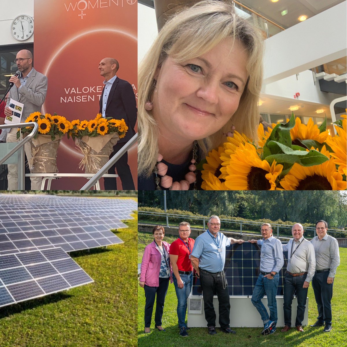 Valoa &amp; aurinkovoimaa tasa-arvolle! <a href="/TurkuEnergia/">Turku Energia</a> rakentaa <a href="/BayerSuomi/">Bayer Suomi</a> ’lle Turun alueen suurimman aurinkovoimalan. 6 jalkapallokentän kokoinen voimala tuottaa paikallista uusiutuvaa sähköä ehkäisyvälineiden valmistukseen, joita viedään 130 maahan. Kiitos yhteistyöstä <a href="/minnaarve/">Minna Arve</a>