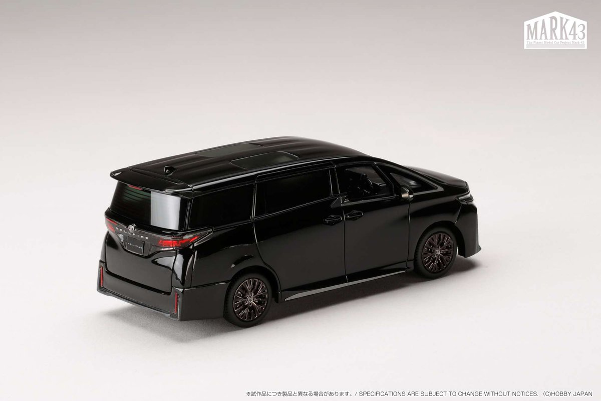 1/43 Toyota VELLFIRE Z Premier □2-Colors □発売予定: 2025年2月