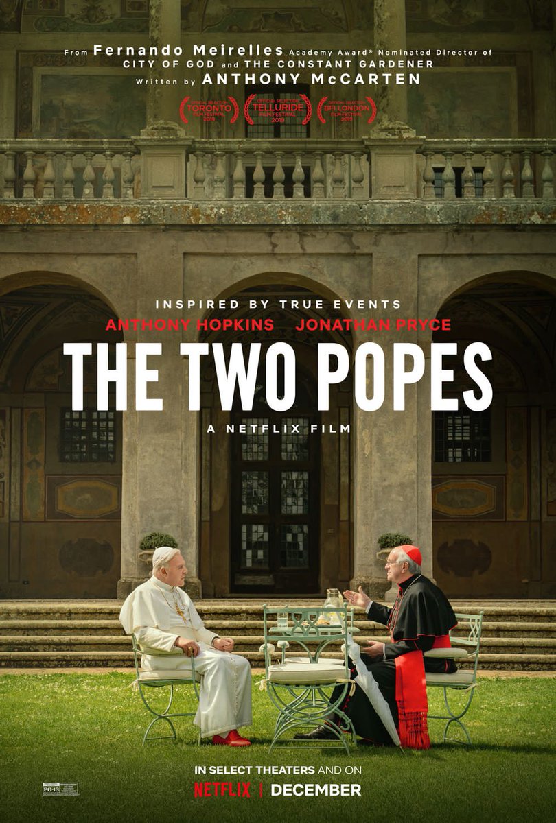 TarizSolis's tweet photo. Melihat kesederhanaan Paus Fransiskus serta khotbahnya yg mengkritisi gaya hidup bergelimang kemewahan selama di Indonesia mendorongku buat nonton ulang The Two Popes di Netflix. Sebuah film humanis yg tak pernah gagal bikin hati terasa damai & perlu ditonton siapapun terlepas dari apa agamamu karena ini sejatinya tentang welas asih serta berproses menjadi manusia lebih baik.

Terinspirasi peristiwa nyata saat Paus Benedictus dikunjungi Paus Fransiskus yg masih berstatus Uskup Agung Buenos Aires, film ini bukan semata memotret mereka sebagai dua pemuka agama yg berusaha mencari solusi terbaik ditengah skandal besar yg menerpa Gereja Katolik. Tapi juga sebagai dua lansia biasa yg bisa bergembira kala nonton pertandingan sepakbola & deeptalk soal masalah pribadi menyangkut rasa sepi, penyesalan serta keimanan.

Bagus sekali!