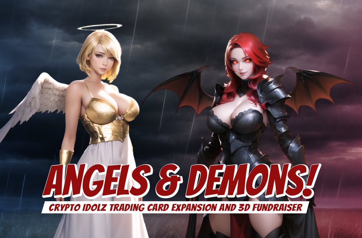 Unlock a sexy &amp; bouncy 👀 3D model of your girl and join the Angels &amp; Demons expansion!   Come check it out 😍
#3DModel #vtubermodel #anime