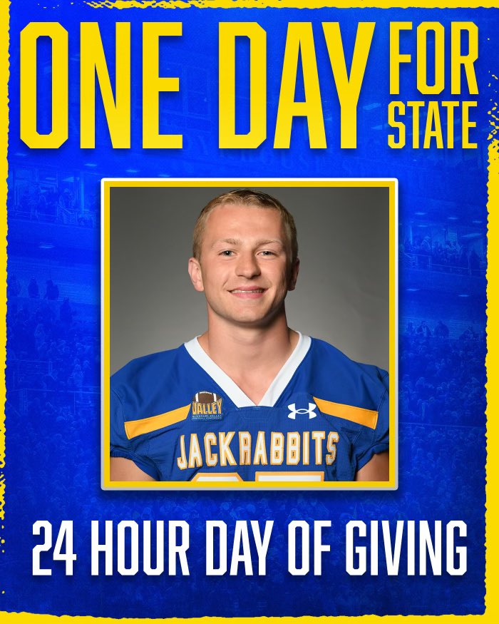 One Day For State! Please consider donating to help support the jacks! Your support allows us to be at our best both on and off the field. Go Jacks!!!🐰

givecampus.com/xan598