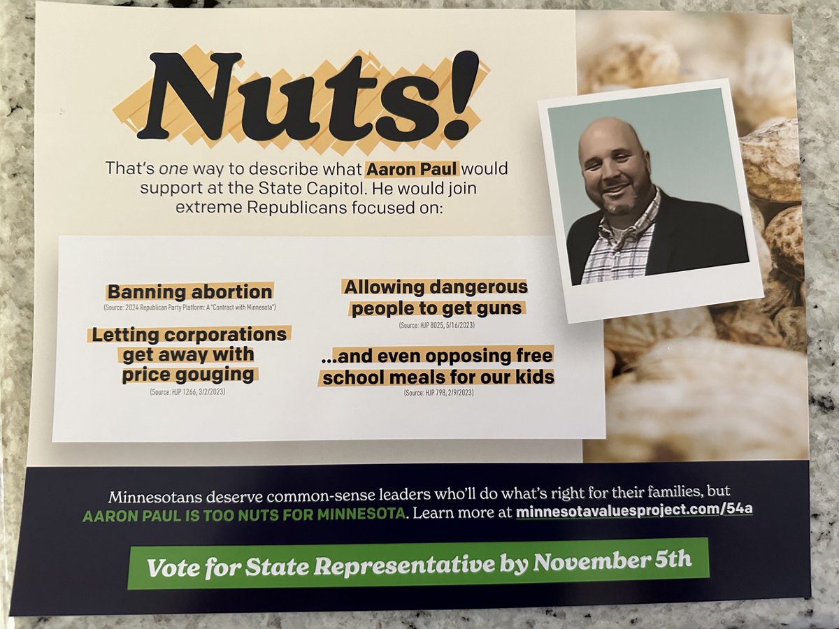 aaronpaul54A's tweet image. Independent expenditure groups are spreading false claims about my positions, saying I voted on legislation despite never holding office. Whether careless or intentional, this dishonesty harms Shakopee. Let’s reject deceit, promote respect, and hold leaders to higher standards.