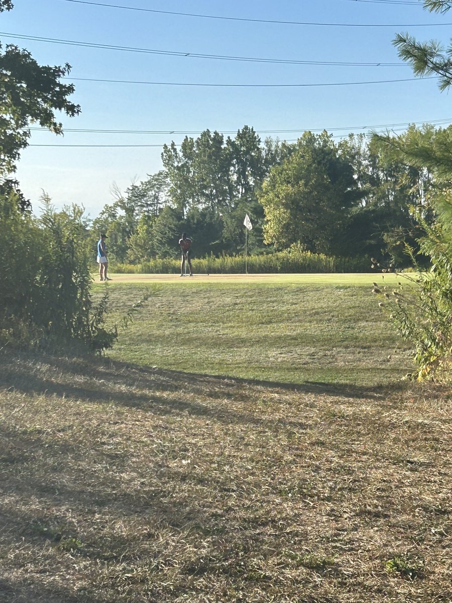 Varsity took on Hilliard Bradley tonight at Royal and got that W. Congratulations to match medalist Jr Mikaili Smith who shot 40!