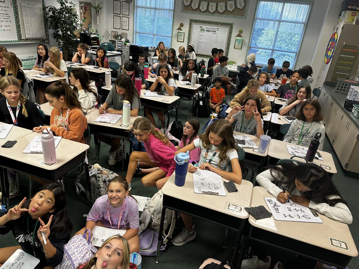 Come one, come all! It’s test day! 49 dragons showed up at 8:00am ready to work! #dragonproud #TeamEIS #EISDragons #inspireexcellence