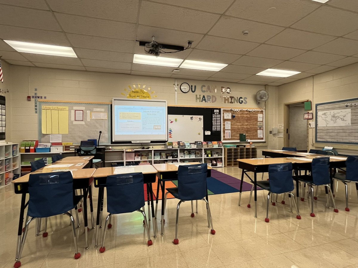 Day 1 of Year 6 is in the books! So excited to see what the year has in store for 3rd grade.