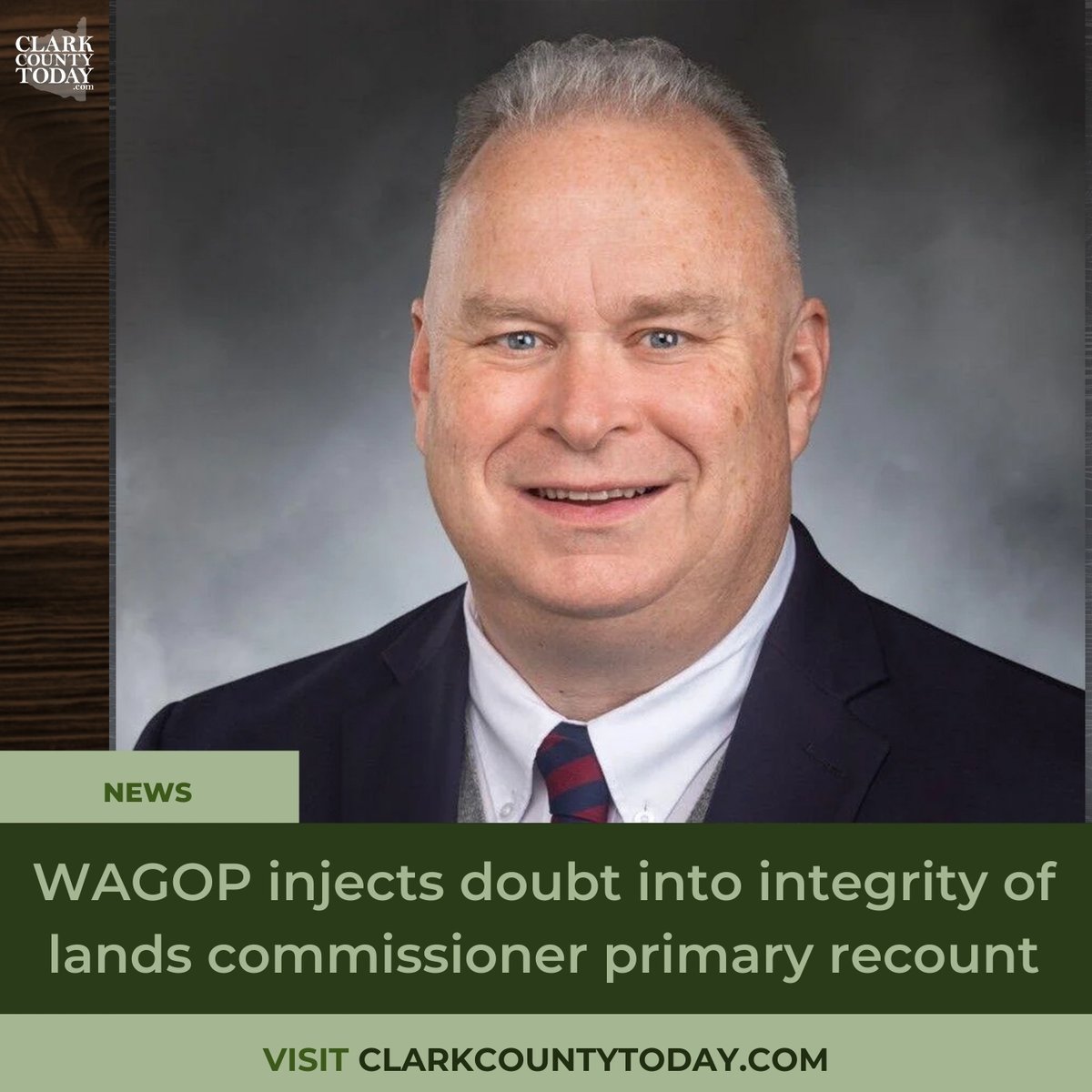 NewsFromCCT's tweet image. WAGOP raises doubts about the primary recount for public lands commissioner. Dave Upthegrove won by 49 votes. clarkcountytoday.com/news/wagop-inj…
#WAGOP #recount #electionintegrity #Washingtonstate
