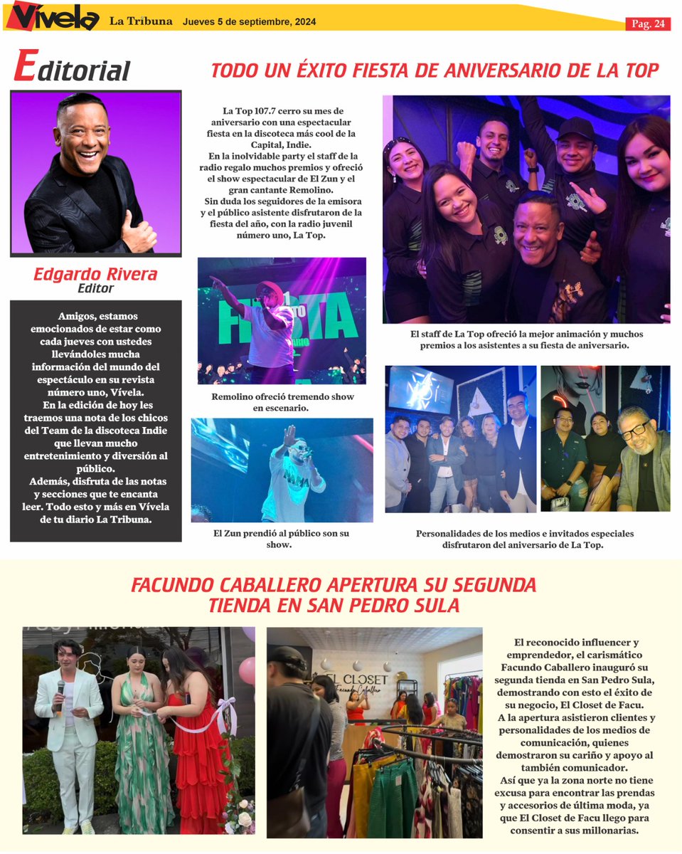 🔶️ Más notas del espectáculo en la edición impresa y digital PDF de tu <a href="/revistavivela/">Vivela al 5404</a> en diario La Tribuna. 📰💻🗞📱