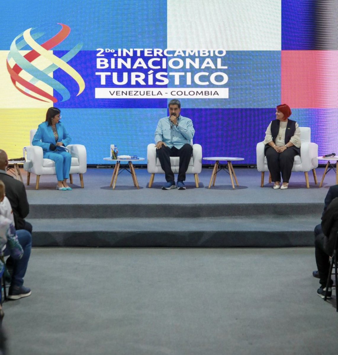 EmbVeColombia's tweet photo. 🗞️05Sep| 🇻🇪🇨🇴2° Intercambio Binacional Turístico Venezuela _ Colombia. Países hermanos,  unidos por la paz , la cooperación turística, económica y comercial. https://t.co/S571U8KN4g