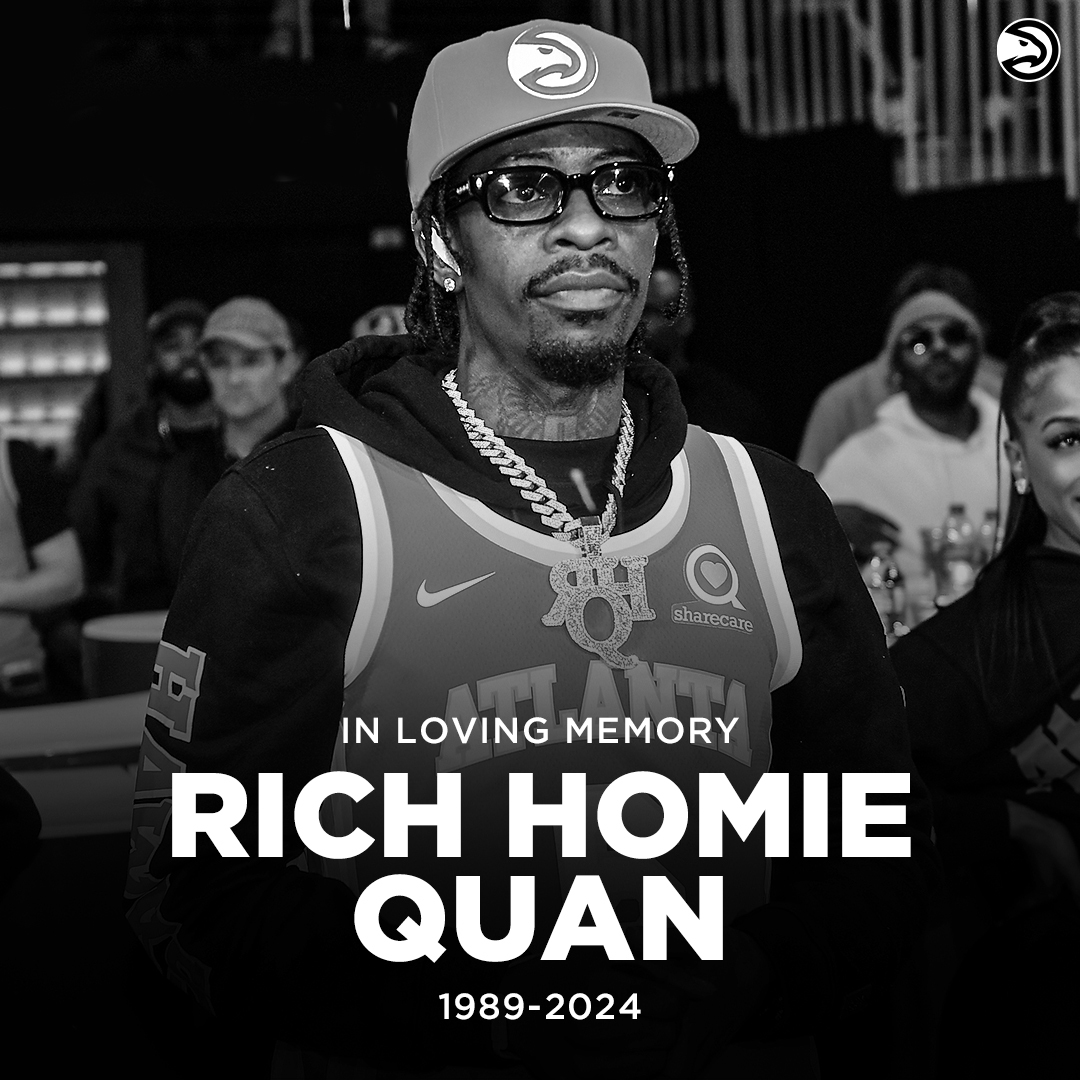 Rest in power, Rich Homie Quan.

A beloved member of our community and a powerful presence in Atlanta’s music world ❤️