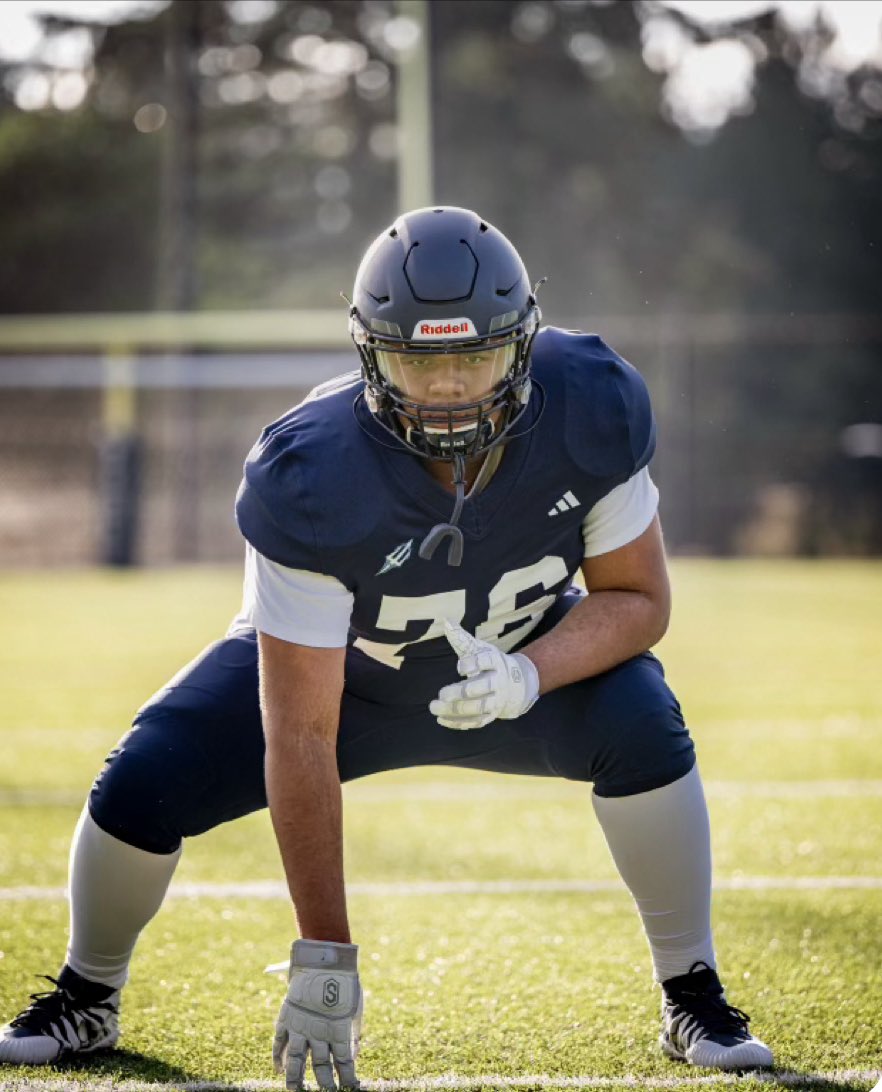 Angelo Odom 6’3” 290lbs.
Ready for Senior year 2025.