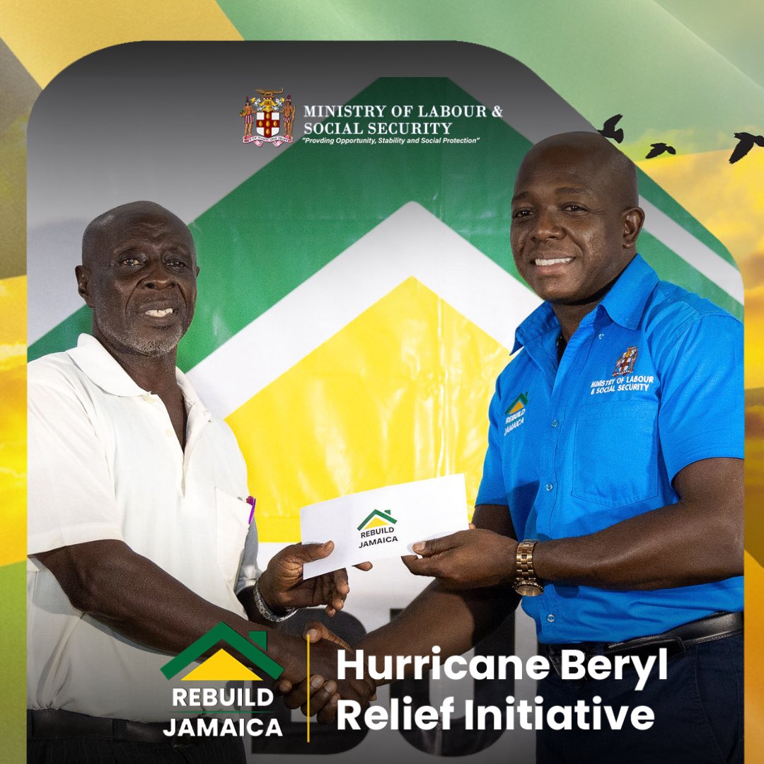 mlssjamaica's tweet photo. Photo highlights from Portland on Wednesday , September 4 2024, as we embarked on our Rebuild Jamaica Initiative’s Hurricane Beryl Handing Over Tour.
The People’s Ministry - No one left behind🇯🇲🙌🏾.
#MLSSJamaica #HurricaneBeryl #HurricaneRelief #MLSSCaringForYou https://t.co/hBt7sKBHwZ
