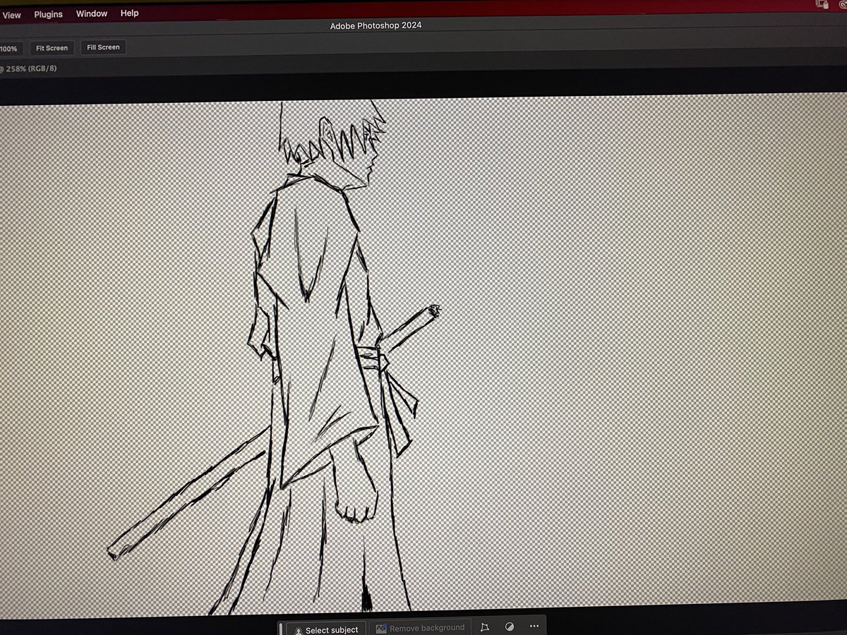 THD876's tweet image. For my rotoscoping project I want to do a swordsman animation #rotoscoping #rotoscope #animation