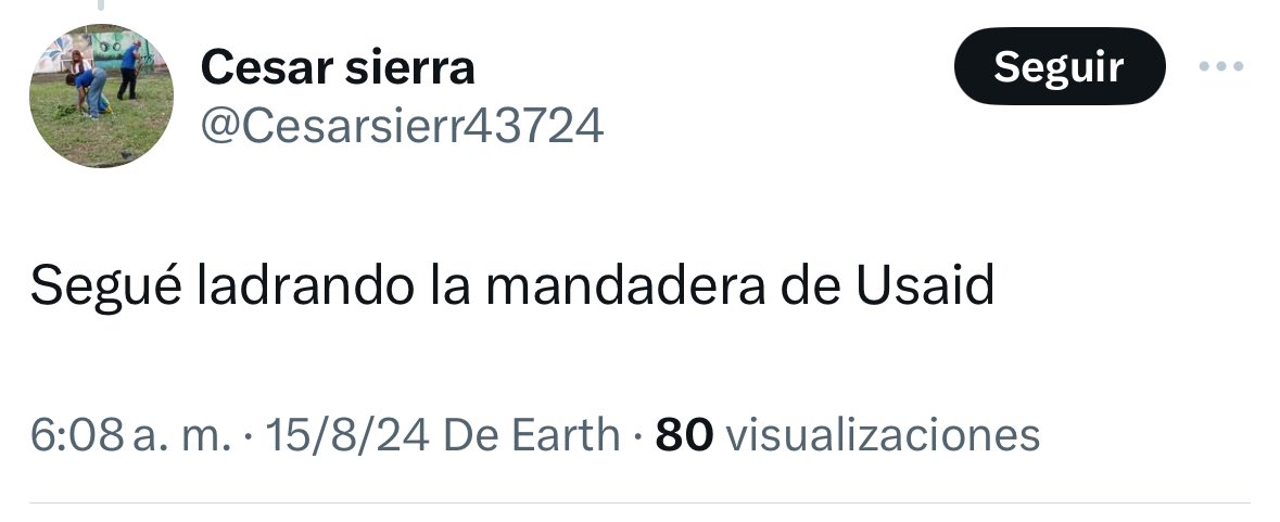 Normalmente ignoro a los bots, troles o a tipos que quieren hacerme mansplaining porque son pocos y ridículos. Los comentarios que contienen más info o denuncias son verdadera retroalimentación para mi trabajo. Pero esta vez sí quiero exponer esta cuenta que me tiene HARTA.