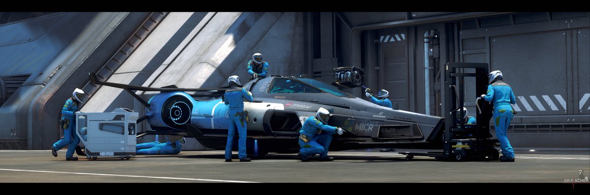 Pit Stop #StarCitizen