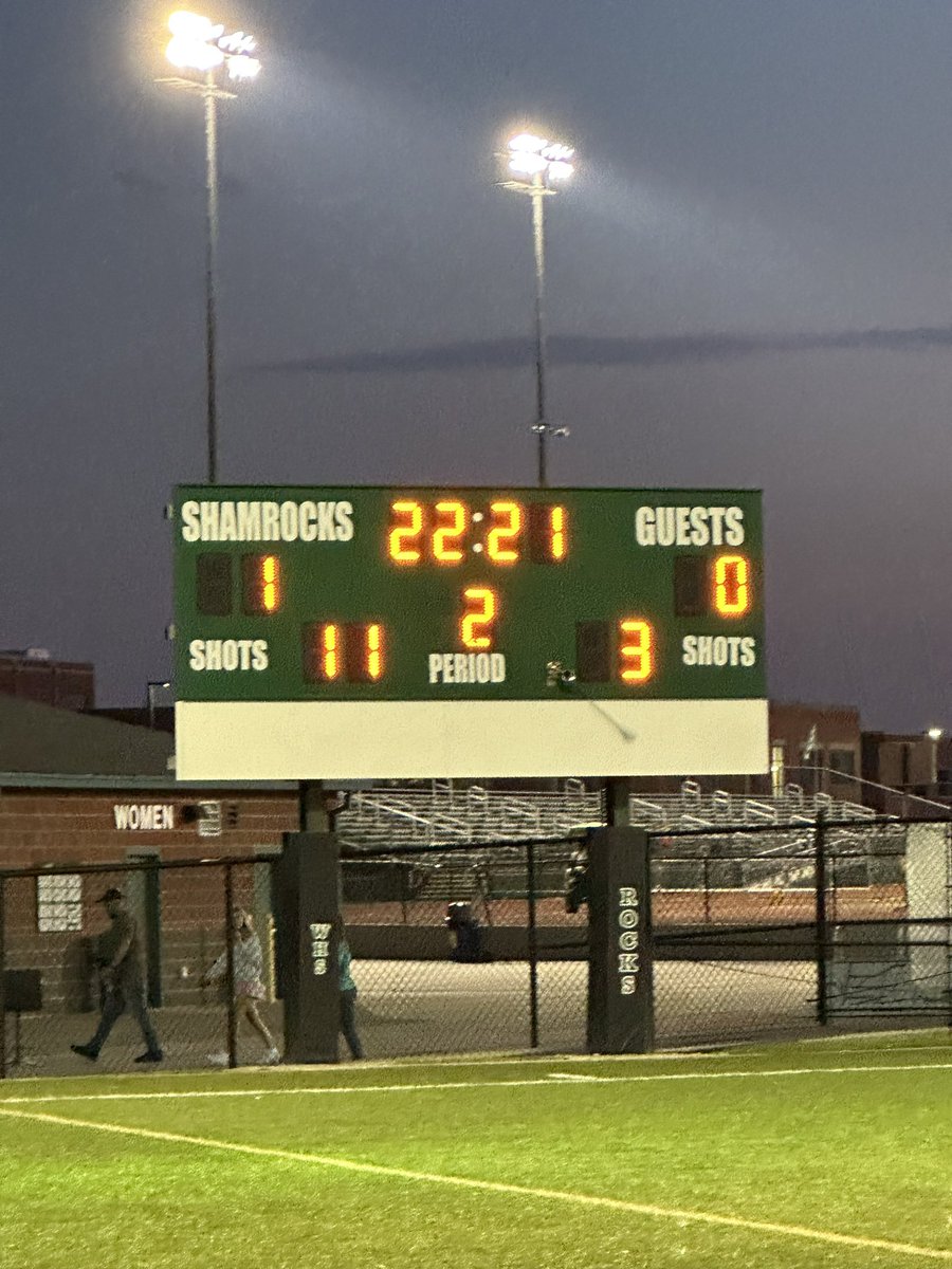 1st Goal of the night scored by #11 Caden Krauss