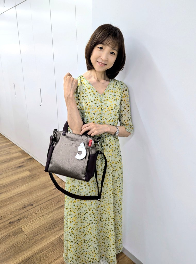 あさぼらけONAIRバッグと増山さま🤗#あさぼらけ