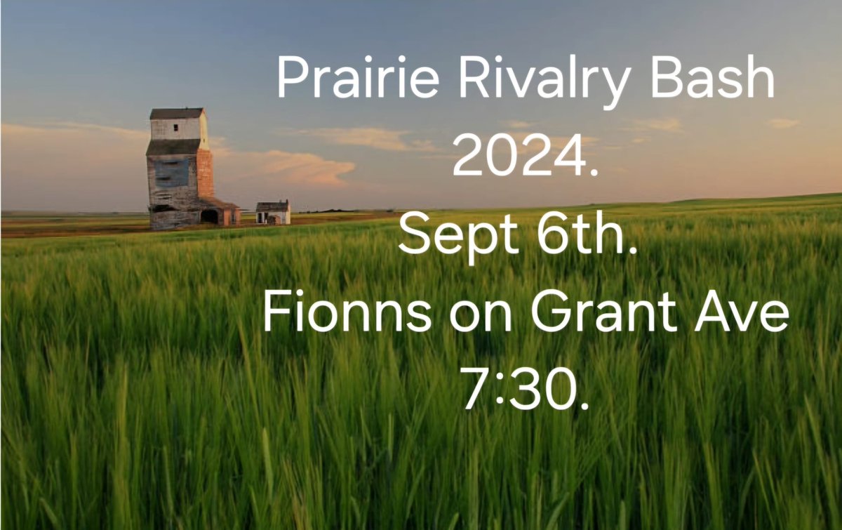 Bomber_Vixen's tweet photo. Last call...(maybe)
DM me for a ticket if you want to be part of this #CFL family Prairie Rivalry Bash. It's going to be a great time. Live band, prizes and great people. https://t.co/5CPLuCPVtE