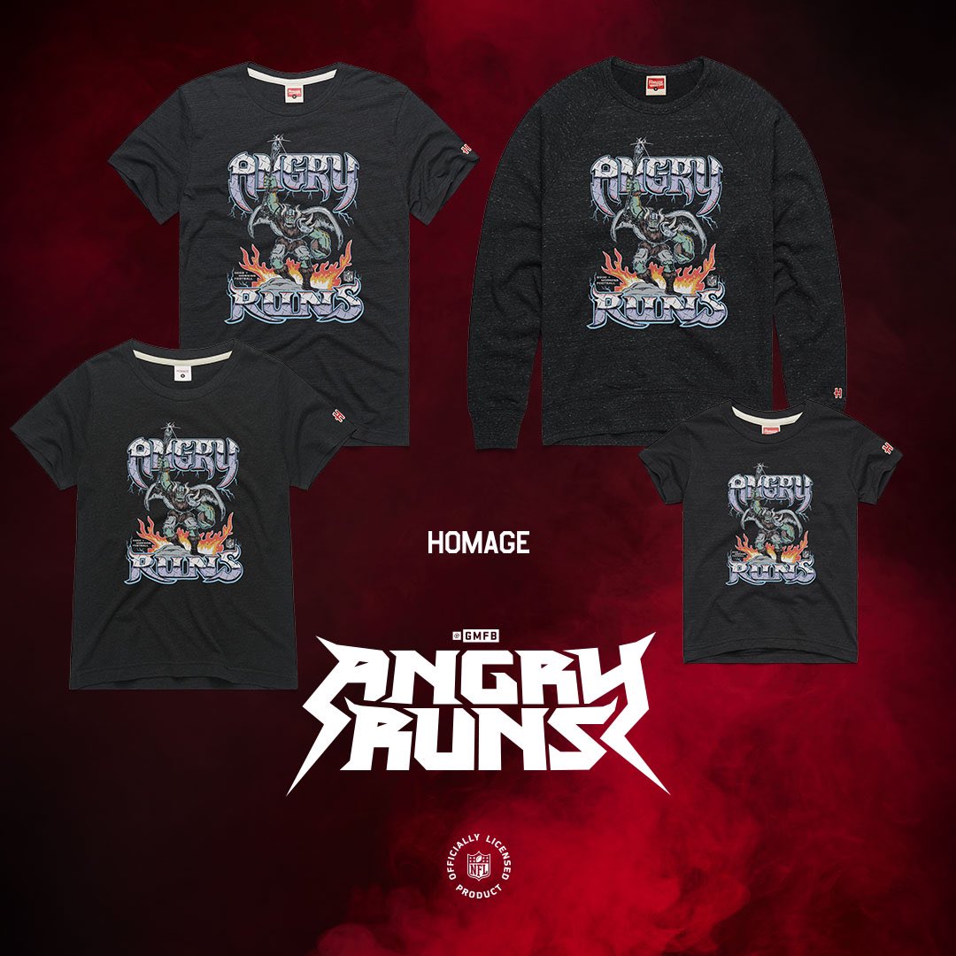 KyleBrandt's tweet image. BOOOM!!
New 2024 😡ANGRY RUNS😡 shirt
available NOW 💀
The shirt the scepter winners will wear…
Homage.com/AngryRuns