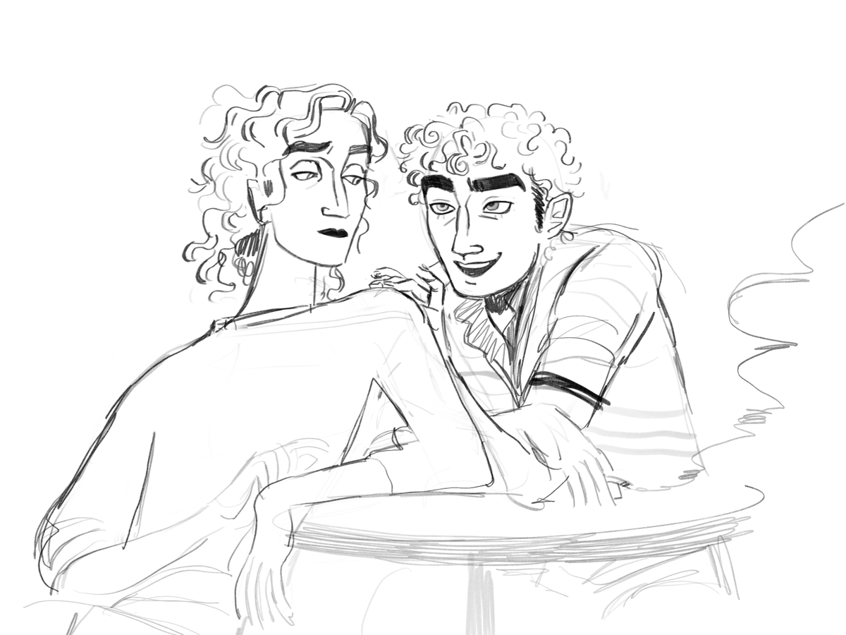 pecquacti's tweet photo. realized i never put these on a main over here. sketches! #iwtv https://t.co/SDsfIJAjfh