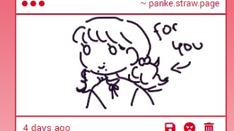 I went to check my straw page
omggg thank you for cute marinas 