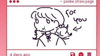 I went to check my straw page
omggg thank you for cute marinas 