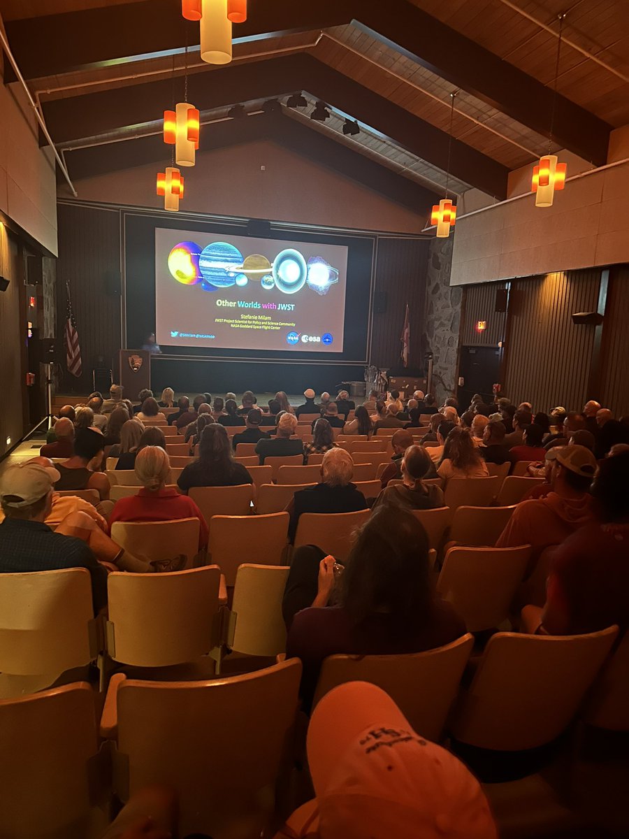 Very cool to drive into Glacier National Park <a href="/GlacierNPS/">Glacier National Park</a> and see @nasa and <a href="/jameswebb_nasa/">JAMES WEBB</a> info.  Tonight the ranger talk was from Stefanie Milam from Goddard. Well done @SNMilam — you and the team are reaching students and families in non traditional ways.