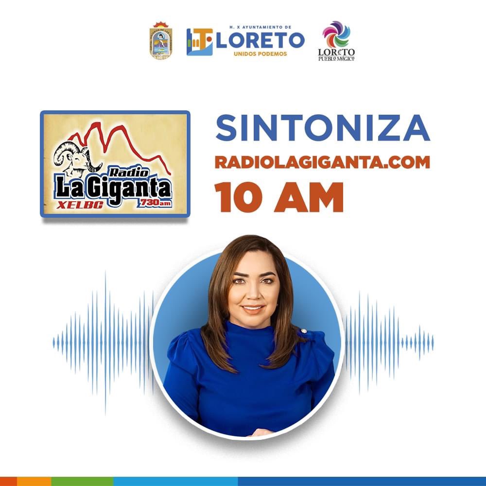 Acompáñame mañana 6 de septiembre en punto de las 10:00 a.m. sintonizando Radio La Giganta por la estación 95.7FM  y en Radiolagiganta.com.
¡𝘓𝘰𝘴 𝘦𝘴𝘱𝘦𝘳𝘰! 🎙👋🏻