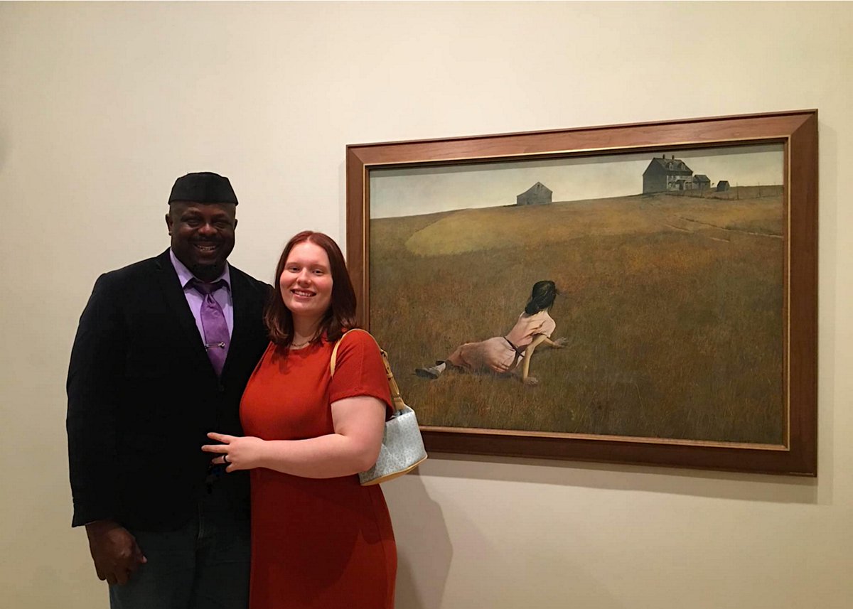 ibiyinka's tweet photo. "Thank you, Mr. Alao for your  regard of my work, and for making me reflect on the universal language  of art through yours. As a fellow artist, I hope you'll understand why  we are unable to meet in person as I recuperate from a recent surgery." 
-  Andrew Wyeth, May 26, 2005. https://t.co/WrlG7DWa8r