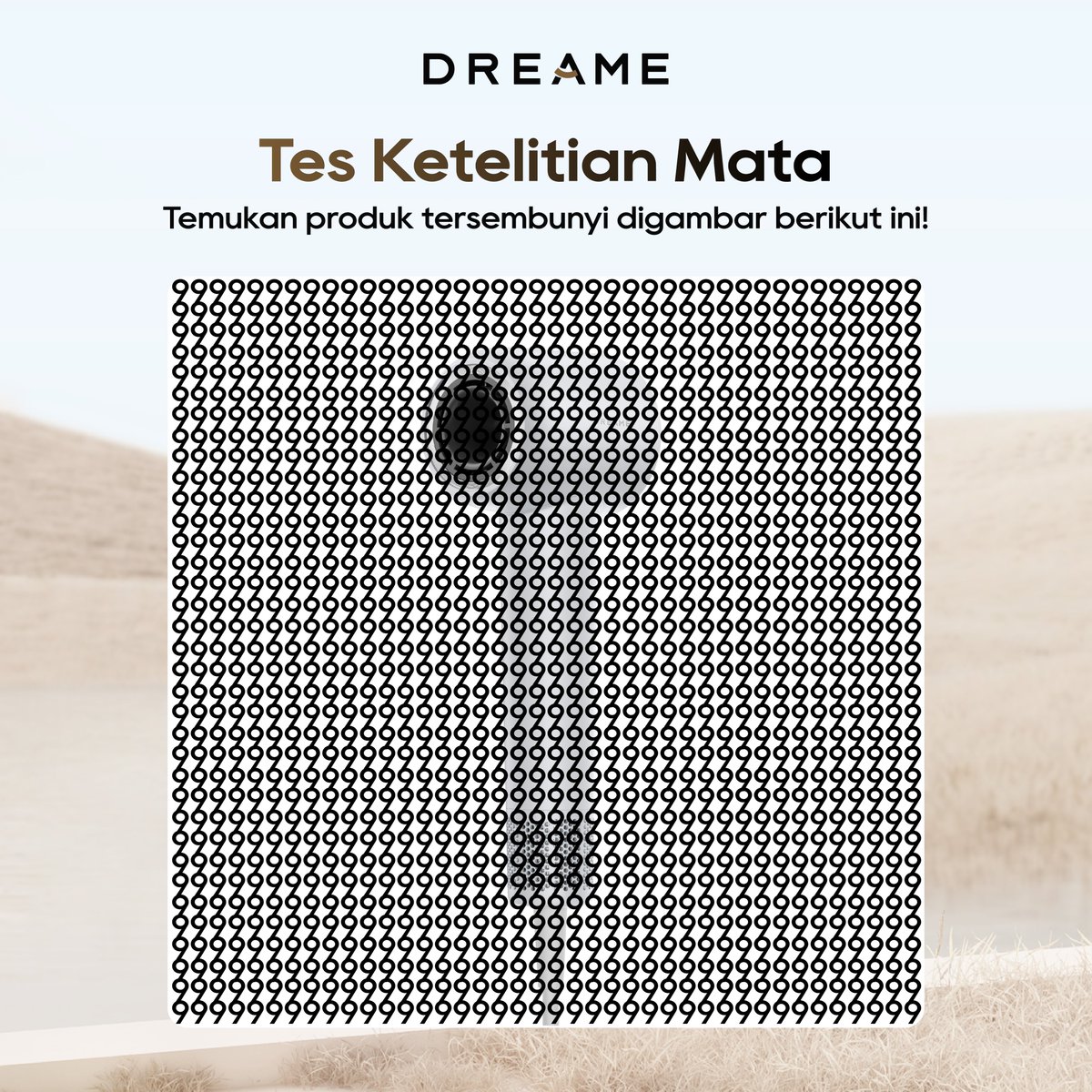 DreameIndonesia's tweet image. Dreamers main games yuk😆

Coba tebak produk tersembunyi pada gambar.

Kira kira apa ya nama produk Dreame yang tersembunyi?

Komen yuk di bawah!!

#dreame #dreameindonesia #dreametech #dreamebeauty #vacuumcleaner #selfcleaning #wetndry