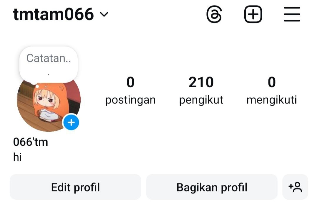 WTS ACC INSTAGRAM RL

- bekas pemakaian pribadi 
- folls hasil mutualan/bot 
- tahun pembuatan 2023
- wajib ganti all data

💸 25k

#zonauang #ZonaBA #zonajajan