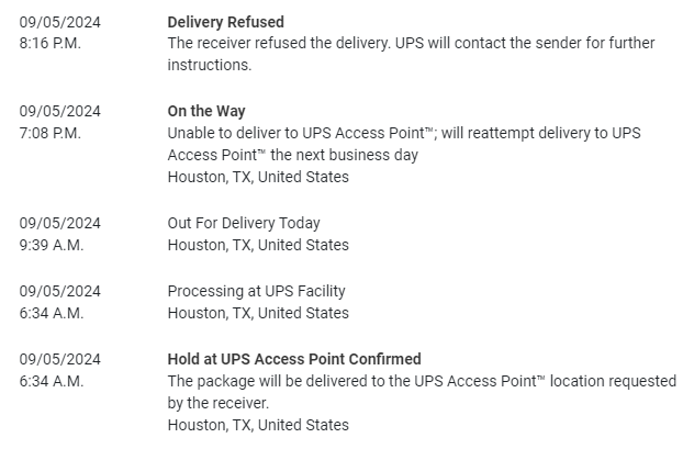 looptheswoop's tweet image. How? Seriously, how?
Get your shit together, @UPS 
Your shit is currently not together