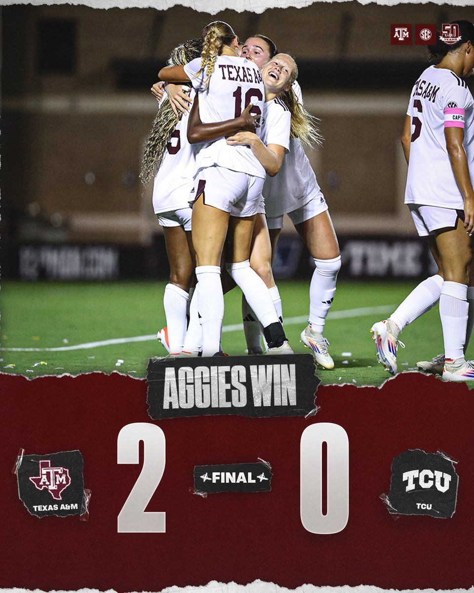 Back in the WIN column👏 

#GigEm | 👍