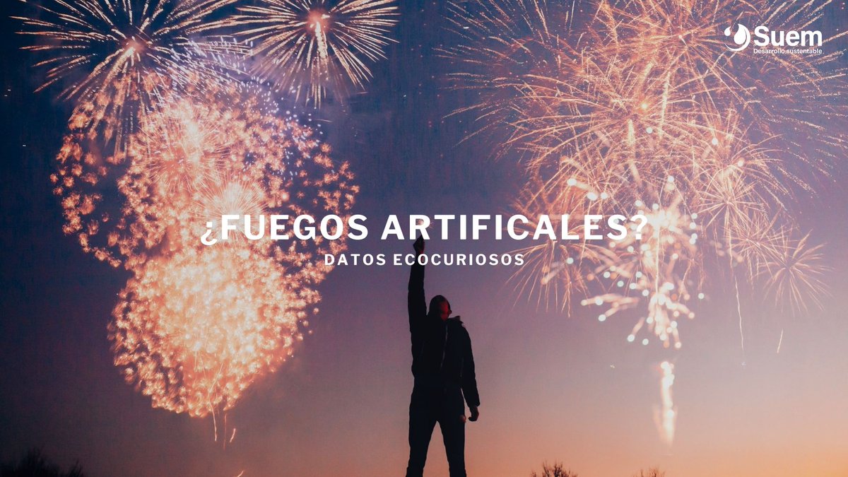 Suemsas's tweet photo. ¡Luces que deslumbran, pero también impactan! ✨ Los fuegos artificiales además de su belleza, también pueden dejar una huella ambiental, ¿quieres conocer más? Te invitamos a que lees nuestro nuevo articulo 🎇 🎇
https://t.co/vXwUbu2kWH https://t.co/uVEz9EzbLa