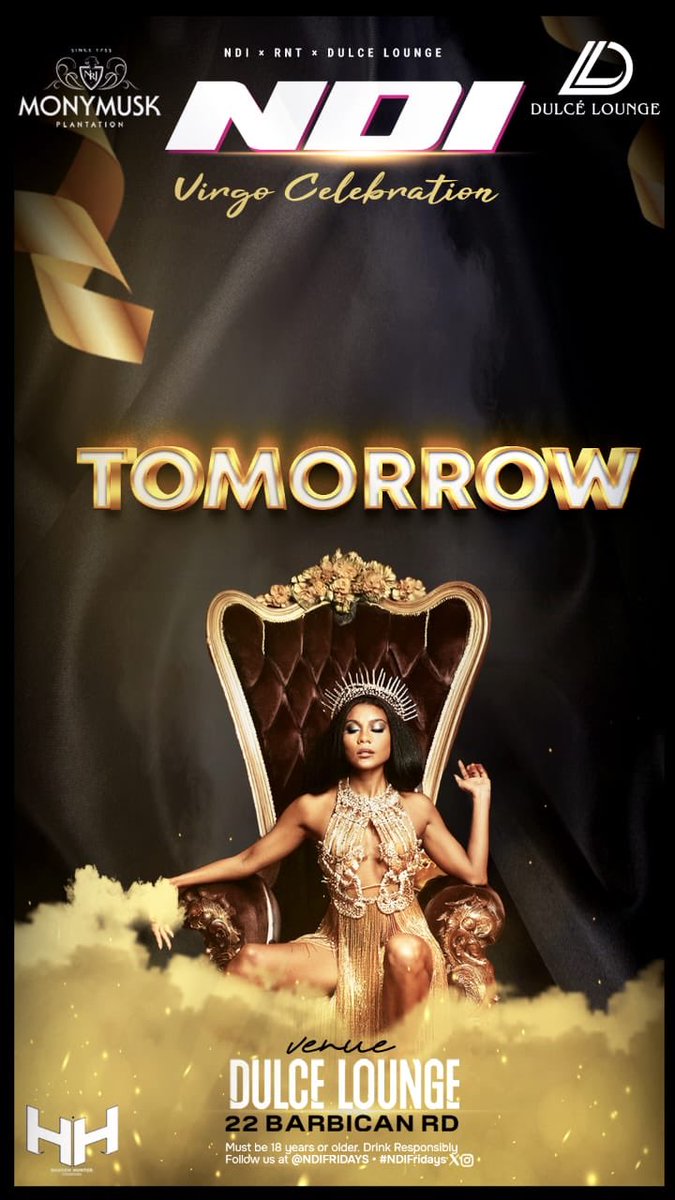 Join us tomorrow for an endless flow of good vibes celebrating the Virgo queens! At #NDIFridays