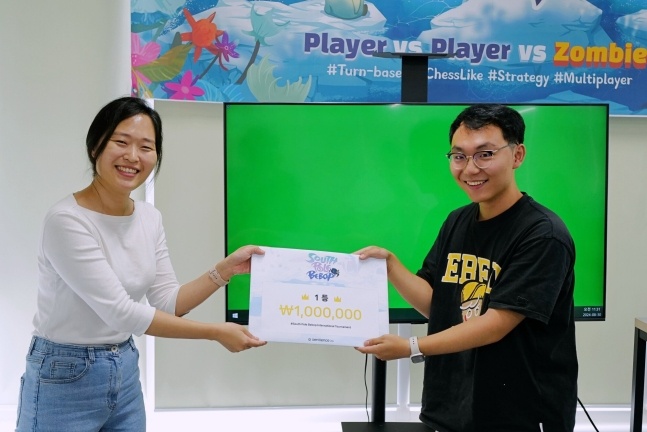 sentience_tech's tweet photo. 🗞 On-site scene report from Inven: "Brain’s Battle! ‘South Pole Bebop’ College Tournament Finals" has been released!
https://t.co/ftTf4uX3vq (Translator may be necessary for non-Korean speakers.😉)
-
#Sentience #TentuPlay #SouthPoleBebop #KAIST #GIST #Game #Strategy #Inven https://t.co/qmXmfVIimi