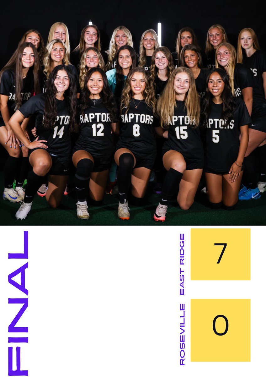 Great team win! Final from the nest💪🏻
Goals by <a href="/elle_wildman/">ElleWildman</a> 🎩
<a href="/AliviaPenman1/">Alivia Penman</a> ⚽️ Claire Williams ⚽️ Kate Murphy⚽️ Parker Turnblom⚽️
<a href="/mngirlssoccer/">MN Girls Soccer</a> <a href="/mnsoccerhub/">MN Soccer Hub</a>