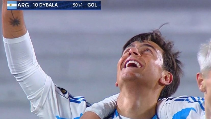 El ejemplo claro de resilencia , todo se pone en su lugar. Paulo Dybala.