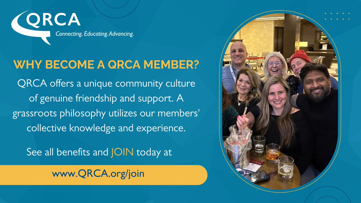 🌟 Meet QRCA: Your Qualitative Research Family! 🌟

Hey there! Ever feel like you need a squad that just gets your passion for digging deep into insights? That’s QRCA! 🎤

Come see why QRCA feels like home at qrca.org

#QRCA2025 #QualitativeResearch #MarketResearch