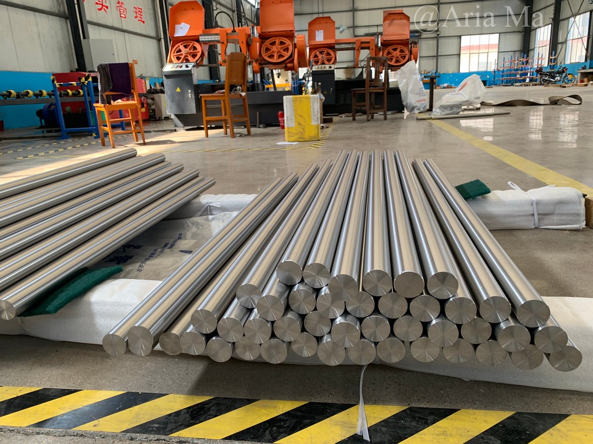 aria_ma77's tweet image. Precision craftsmanship, smooth ends on every titanium rod. Quality starts with the details! ⚙️✨ #TitaniumBar #PrecisionManufacturing