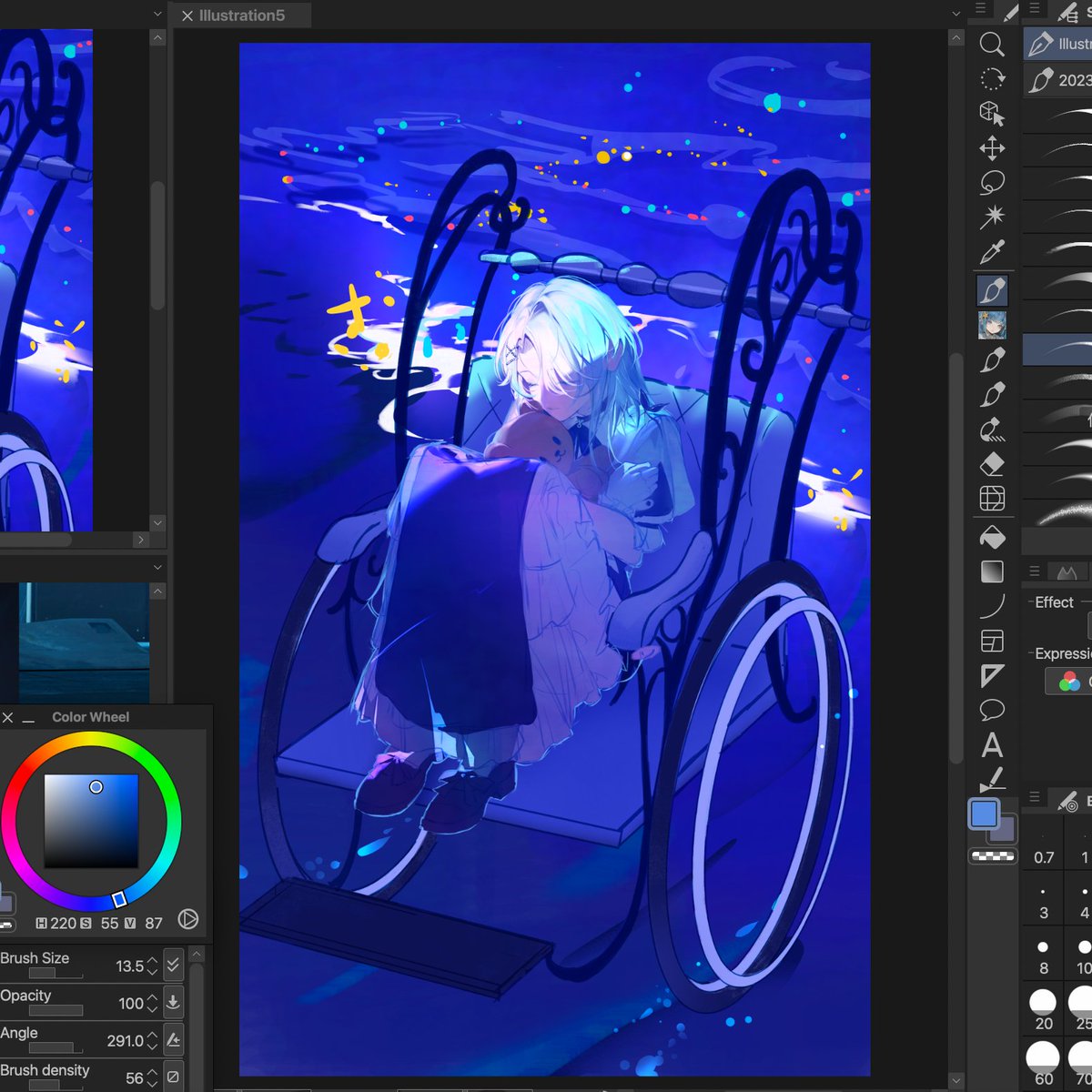 genn_00O's tweet image. love the color