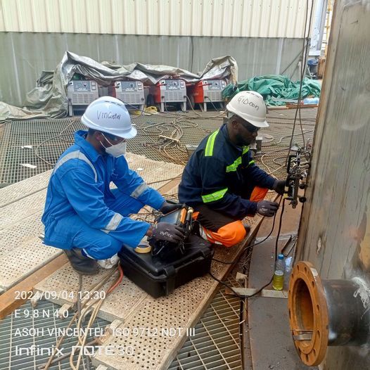 ndt_siui's tweet image. PAUT inspection in Cameroon  #SyncScan