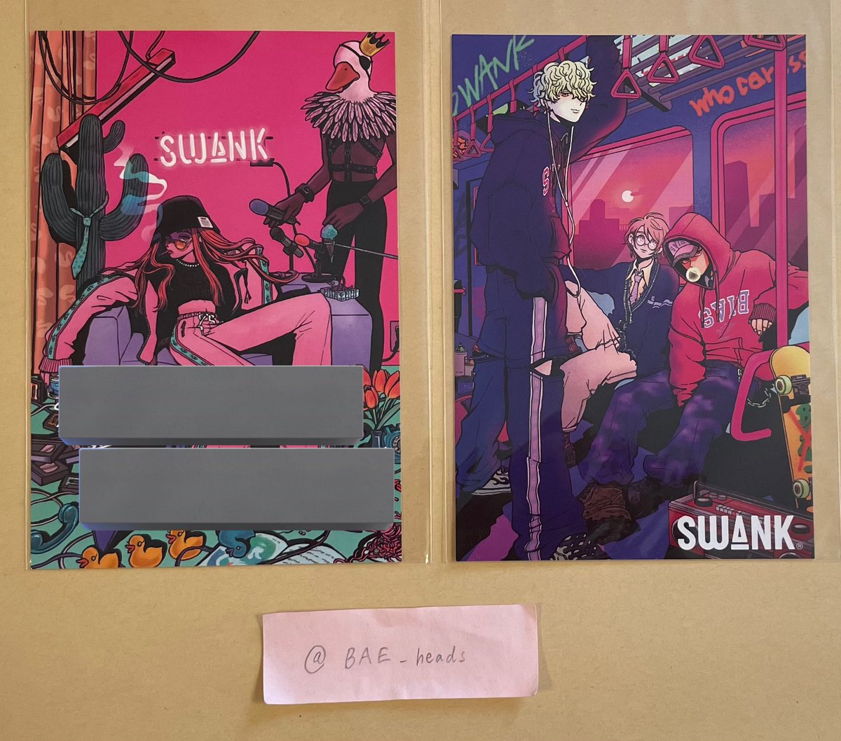 【交換】SWANK ポストカード Paradox Live パラライ

譲：アン「SWANK」から始まるもの／北斎 紗月 玲央
求：アン「決まった形」から始まるもの

郵送 or 10/6ツーマン手渡し