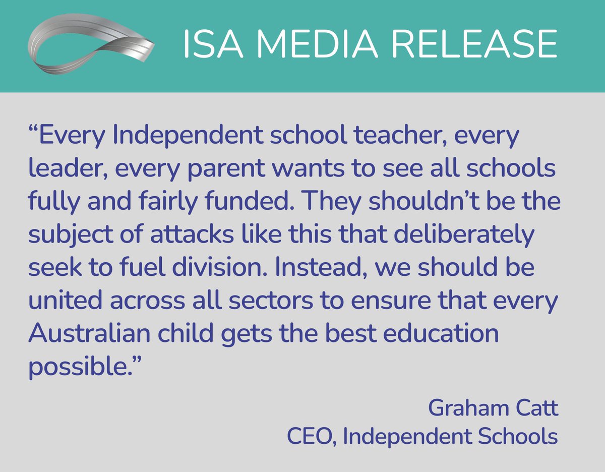 It’s disappointing to see, yet again, the AEU using the complexity of school funding as a smokescreen to launch misguided and misleading attacks on individual non-government schools and their communities.
ACARA, which operates the MySchool website from which the AEU report draws