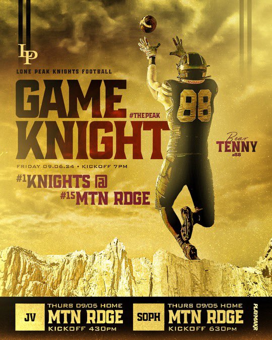 The Peak takes on the Ridge this Friday at 7:00 at Mt Ridge
Jersey out!

Photo cred @db1films_ 

Player featured <a href="/BearTenney/">Bear Tenney</a>