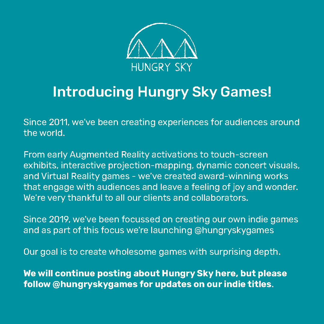 Hungry Sky tweet media